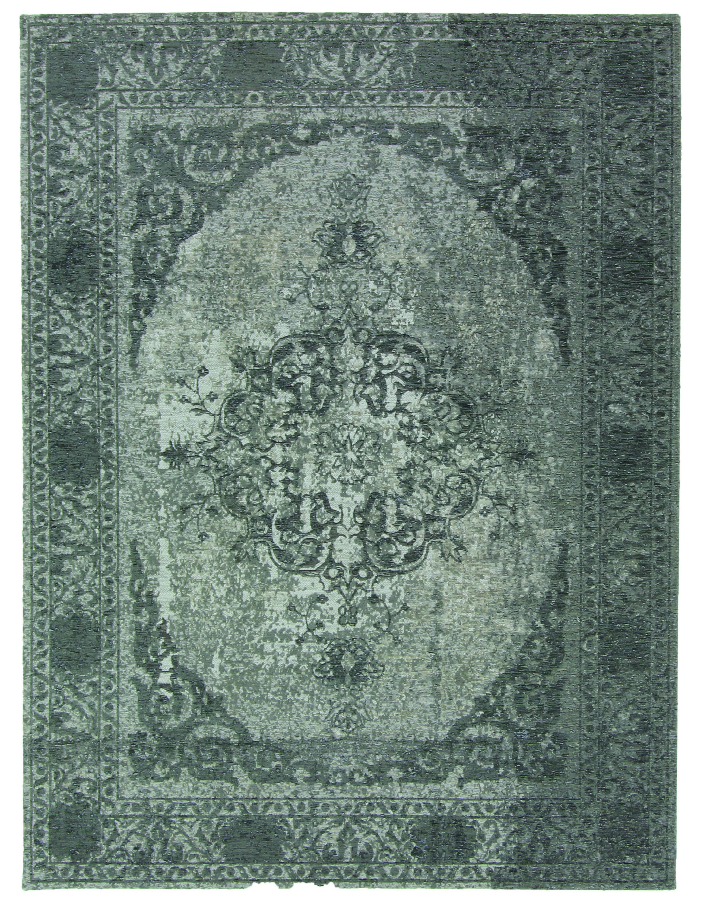 Vloerkleed Meda kleur Metallic