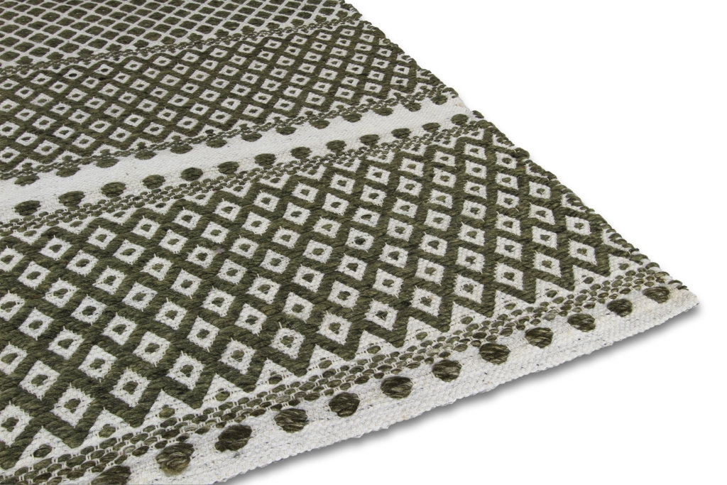 vloerkleed saint army green